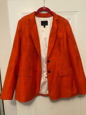 Banana republic orange blazer